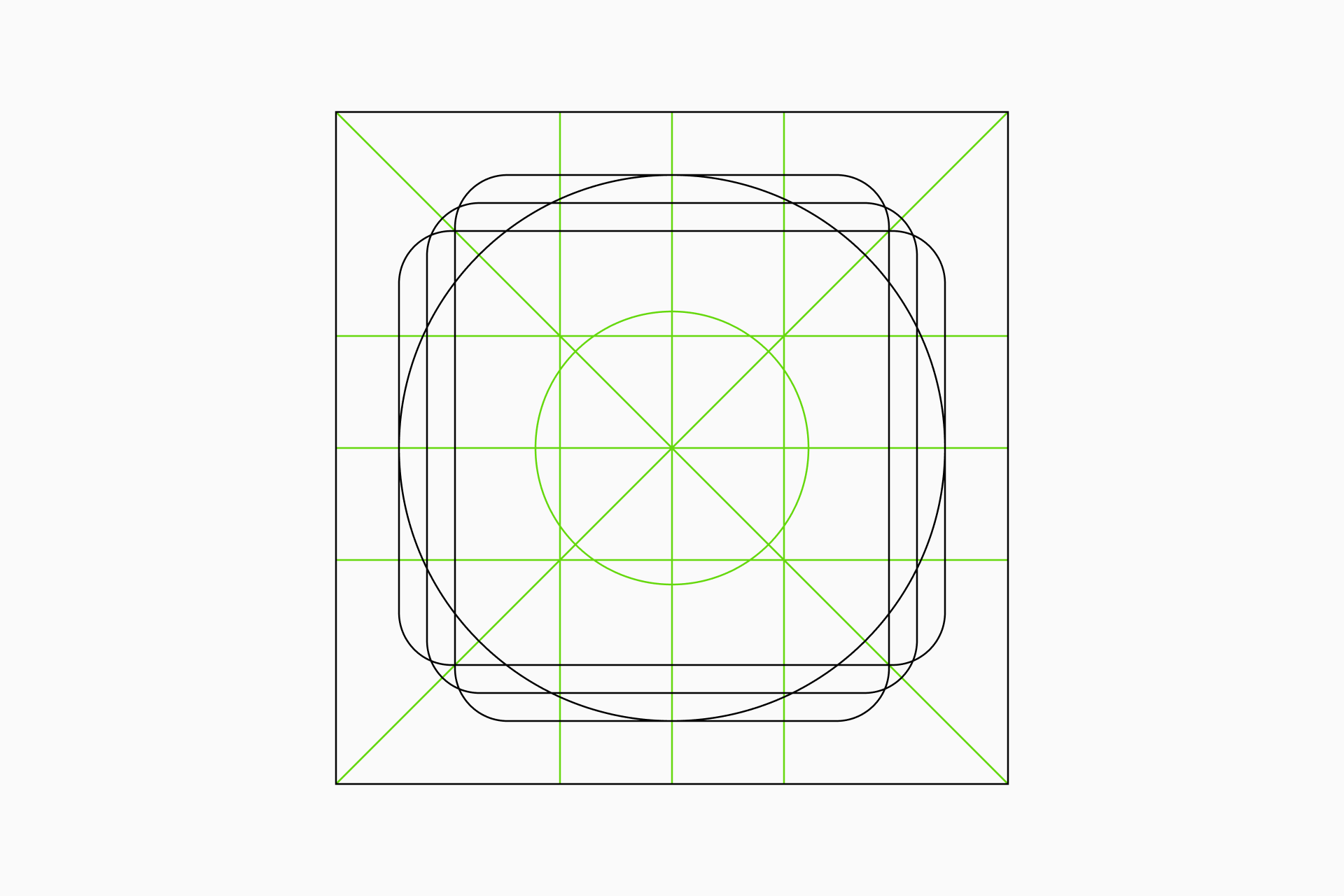 Create consistent, harmonious icons with Grids and Key Shapes