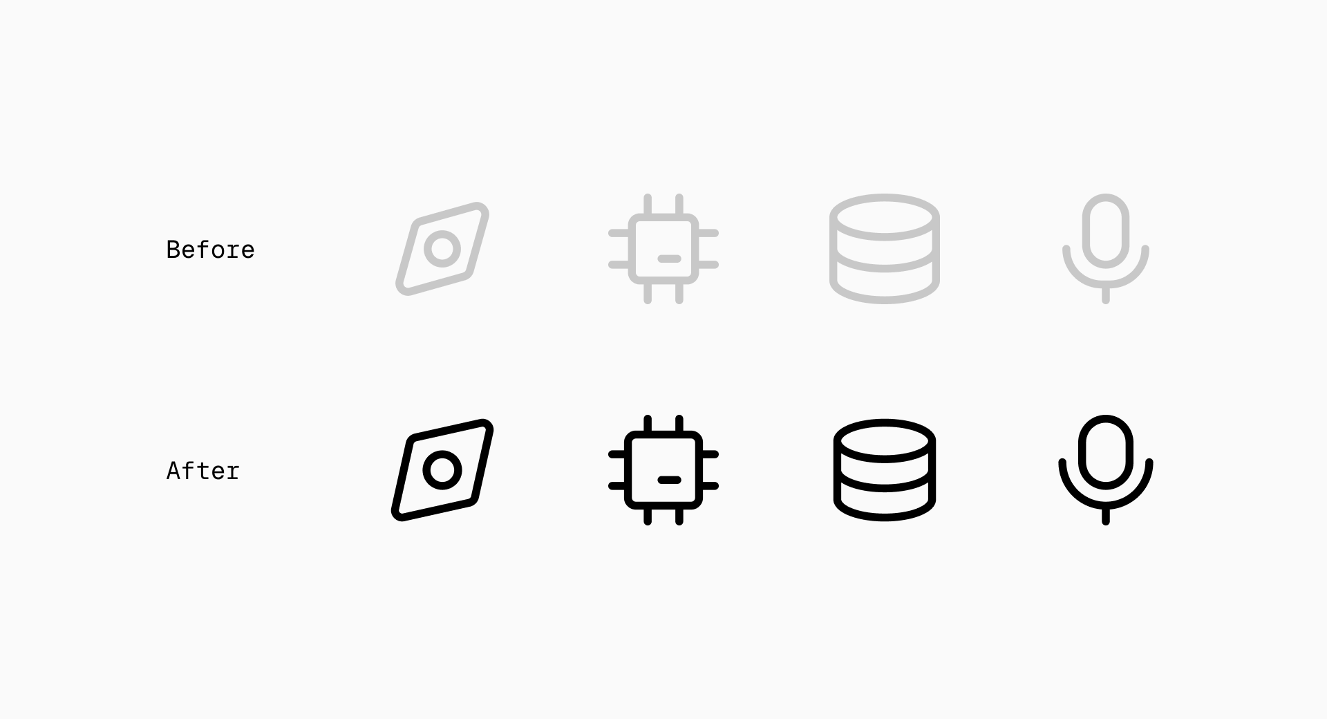 Create consistent, harmonious icons with Grids and Key Shapes