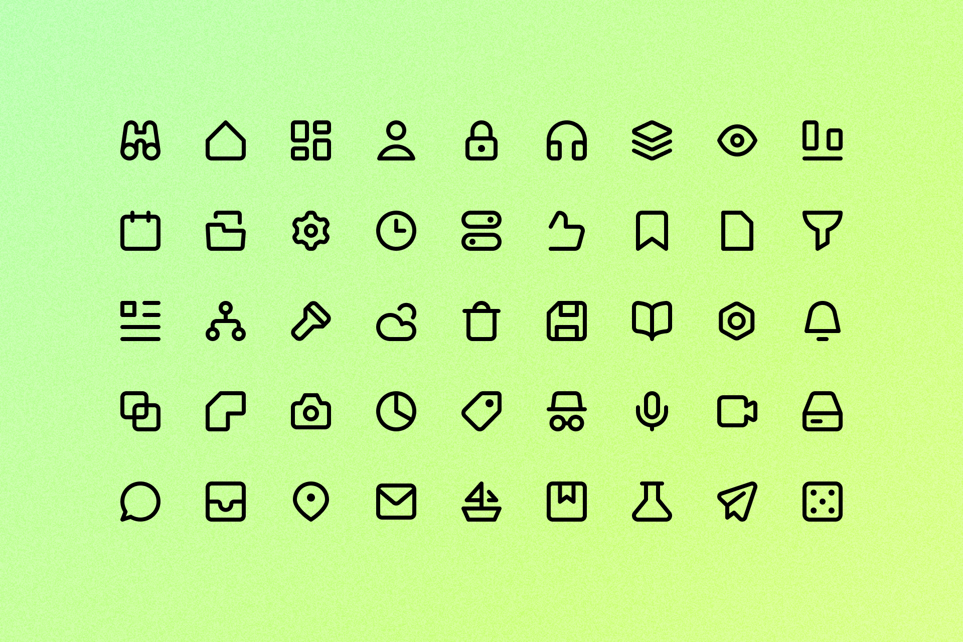 Micro icons – Hyper legibility