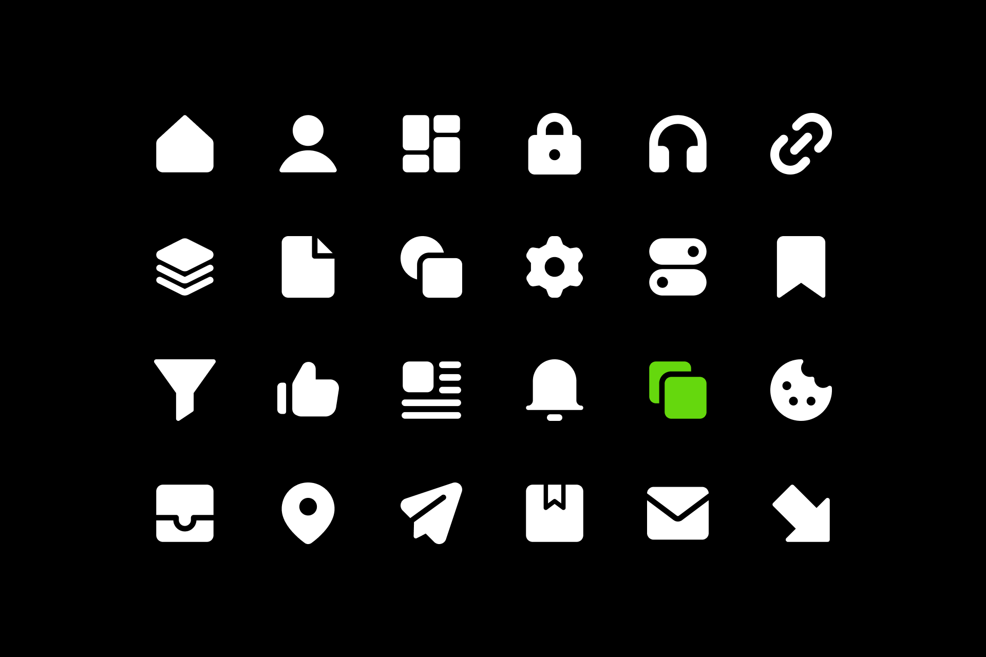 Strategies for creating an icon set