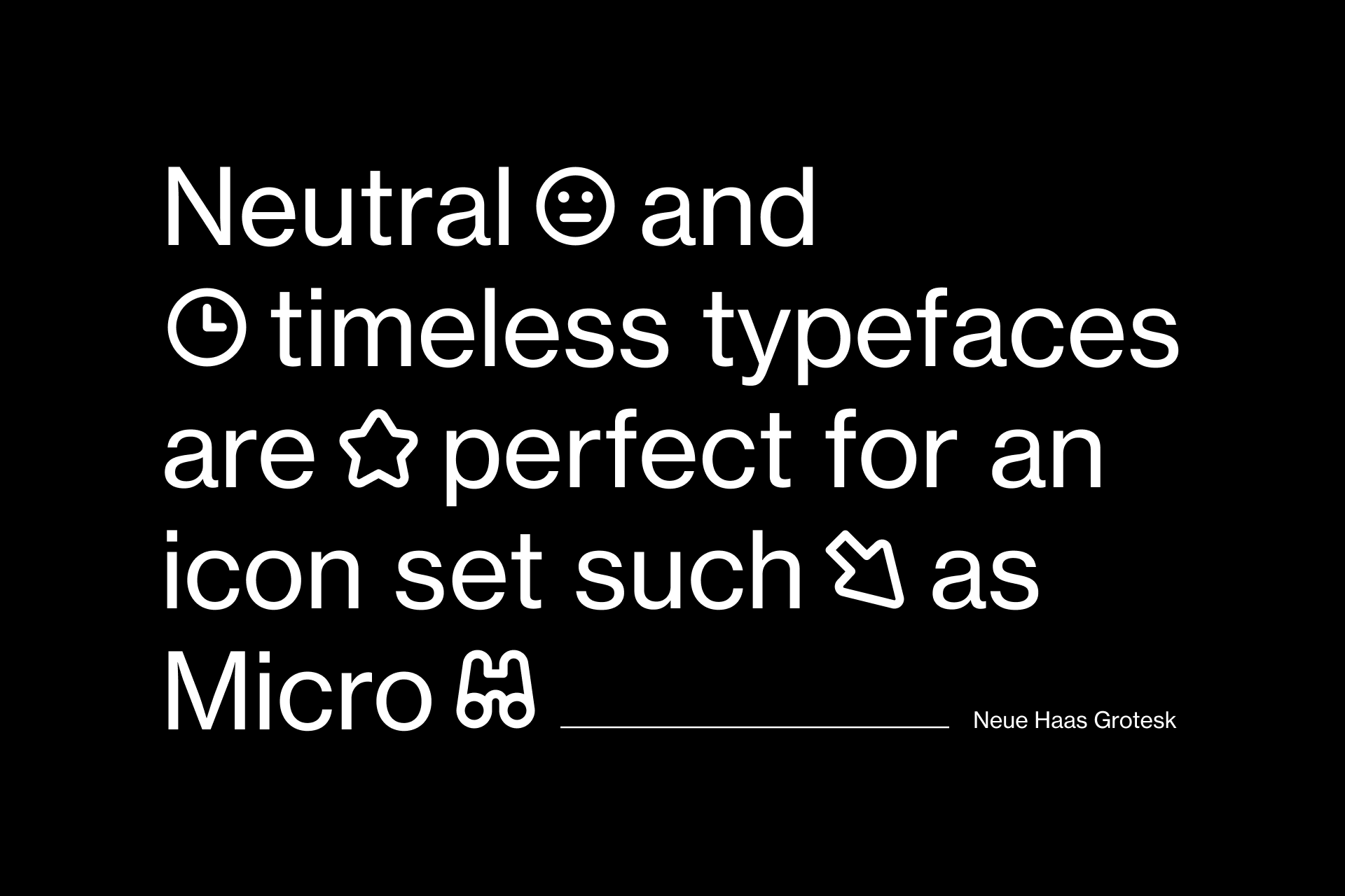 Micro icons – Hyper legibility