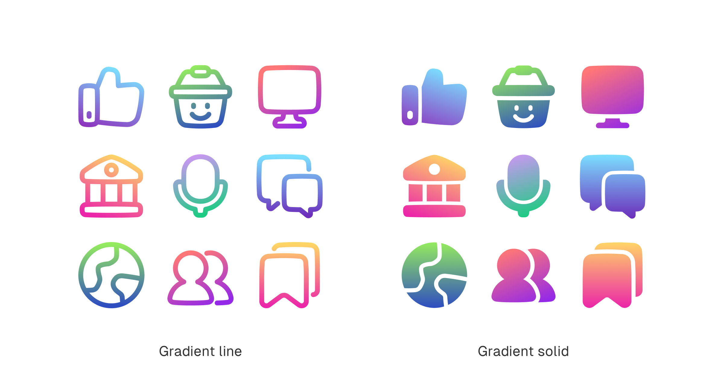 6 ways for coloring icons to stand out, and how to use them