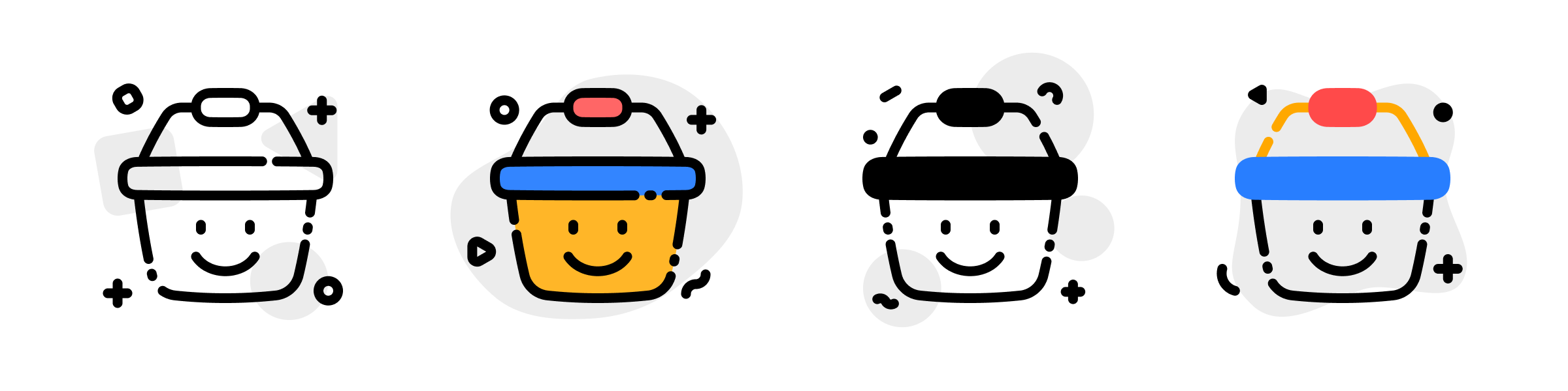Simple steps to turn icons into mini illustrations