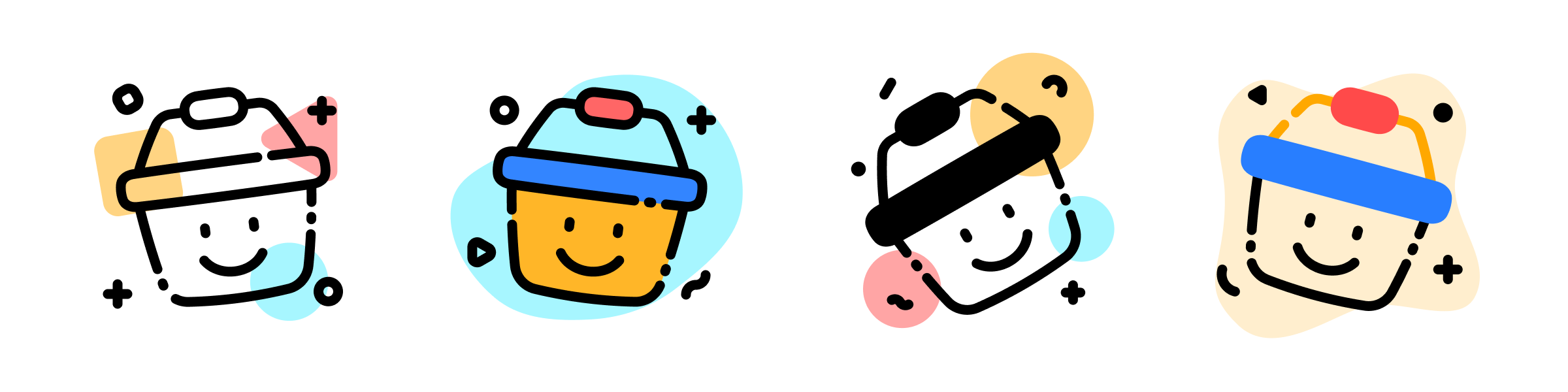 Simple steps to turn icons into mini illustrations