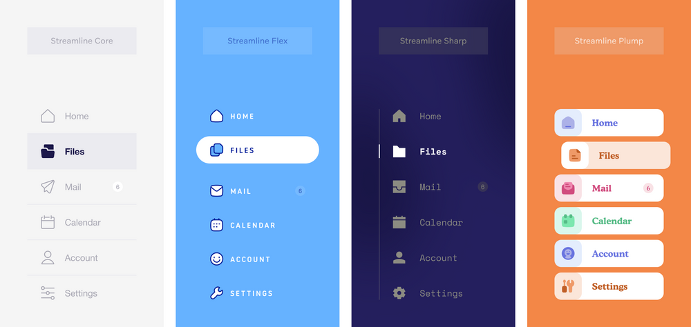 How to use the Streamline Icon System