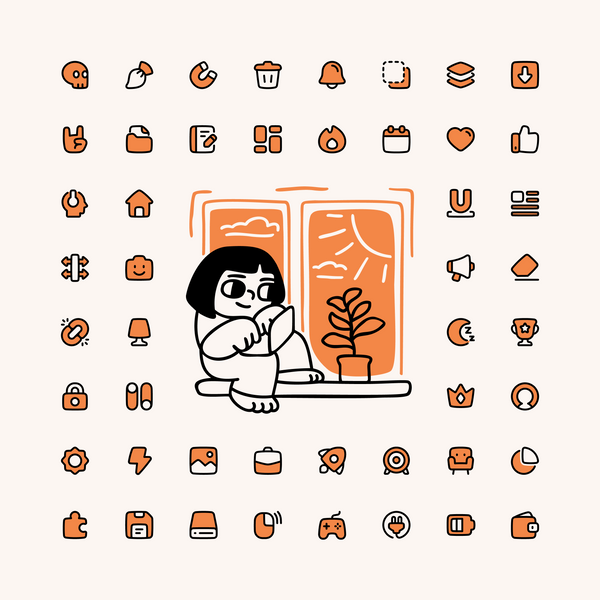 Plump – Friendly icons