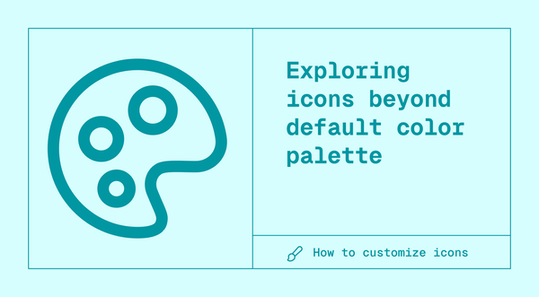 Color play: Exploring icons beyond default palette